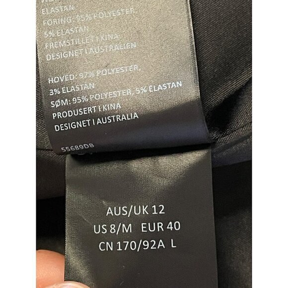 Bardot Hallie Cross Back Midi Dress Black Womens Size Medium - Picture 13 of 13